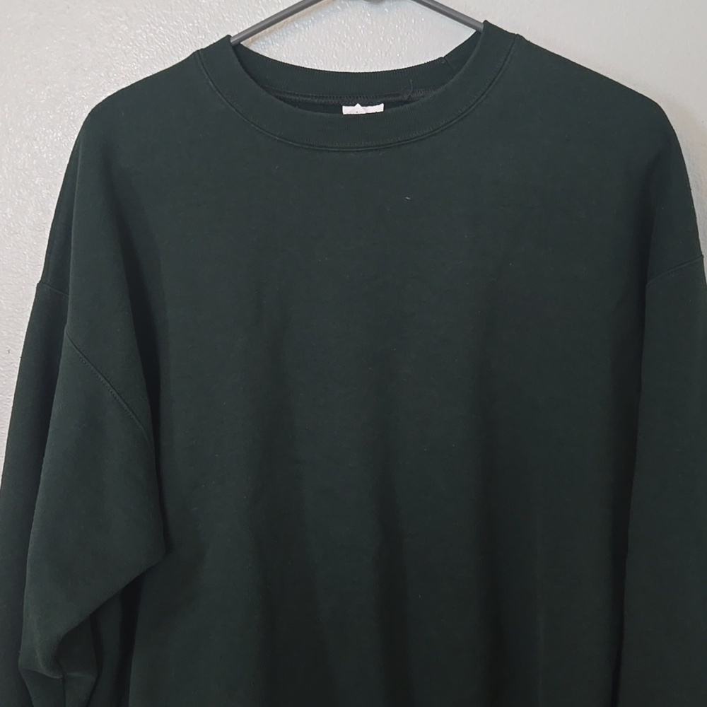 Hanes | Hunter Green Sweatshirt Size Large